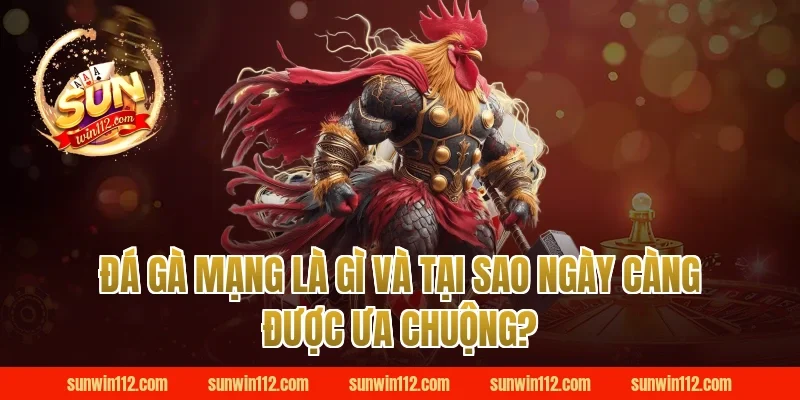 Đá Gà Mạng Là Gì Và Tại Sao Ngày Càng Được Ưa Chuộng?