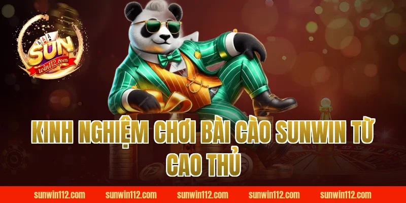 Kinh nghiệm chơi bài cào sunwin từ cao thủ